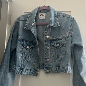 Zara Blue Jean Jacket